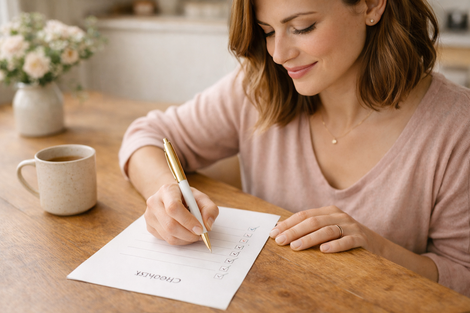 Step-by-step natural fertility action plans and daily checklists